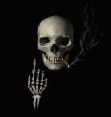 Smoking Skull Dude